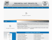 Tablet Screenshot of investmentcastingmanufacturers.com